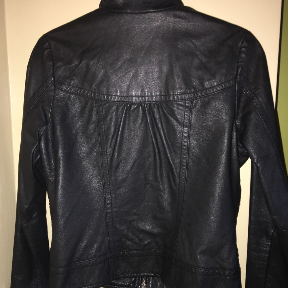 Faux leather jacket - Picture 3 of 5